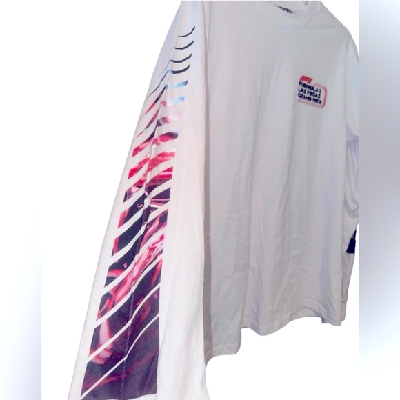 🏎️ NWOT! Formula 1 Unisex Las Vegas Grand Prix Long Sleeve TShirt - Picture 3 of 10